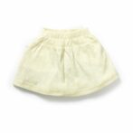 Girls Embroidered Printed 100% Organic Cotton Camisole and polka doted Skirt Set-Orange/yellow - Image 4