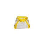 Unisex Cat Printed 100%Organic Cotton Newborn Essentials Zabla (????) Set Pack of 3-White - Image 3