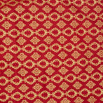Girls Graphic Printed 100%Organic Cotton Festive Summer Kurta and Dhoti set with Glitter Print-Red and Yellow - Image 2