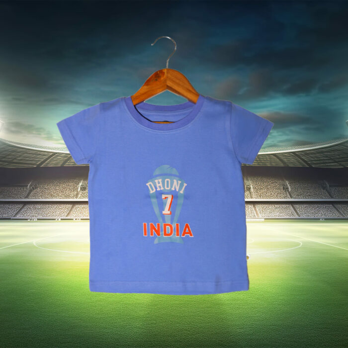 dhoni_front Unisex Kids T-shirt - Image 1