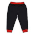 Pranava 100% Organic Unisex Red LS tee & Navy pant with Festive Penguin Graphics - Image 3