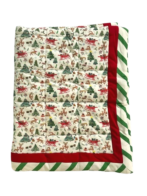 Pranava 100% Organic Quilted Blankets with Christmas theme Print - Image 2