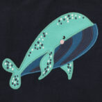 Baby Boys Graphic Printed 100%Organic Cotton T-Shirt - Dark Blue - Image 2