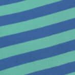 Kids Boys Stripes 100% Organic Cotton Shorts - Cerulean Blue - Image 4