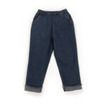 Kids Boystriped and Printed100% Organic Cotton Top and Jeans - Baby Blue and Denim - Image 5
