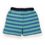 Unisex Baby Stripes 100%Organic cotton Sea Life Shorts - Dark Blue - Image 3