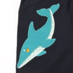 Kids Boys Graphic Printed PRANAVA 100% Organic Cotton Pants - Turquoise Blue - Image 4