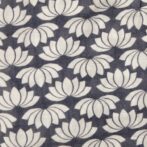Unisex Baby Lotus Printed 100% Organic Cotton Jhabla and Shorts Set - Navy - Image 4