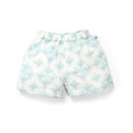 Baby Girls Kolam Printed 100% Organic Cotton Jhabla and Shorts Set - White - Image 5