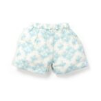 Baby Girls Kolam Printed 100% Organic Cotton Jhabla and Shorts Set - White - Image 6