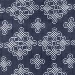 Unisex Baby Kolam Printed 100% Organic Cotton Jhabla and Shorts Set - Navy - Image 6