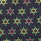 Unisex Baby Geometric Printed 100% Organic Cotton Jhabla and Shorts Set - Navy - Image 4
