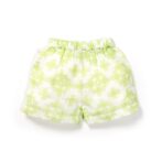 Unisex Baby Kolam Printed 100% Organic Cotton Jhabla and Shorts Set - White - Image 6