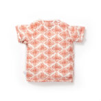 Unisex Baby Batik Printed 100% Organic Cotton Jhabla and Langot Set - White - Image 3