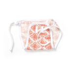 Unisex Baby Batik Printed 100% Organic Cotton Jhabla and Langot Set - White - Image 6