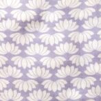 Unisex Baby Lotus Printed 100% Organic Cotton Jhabla and Shorts Set - Purple - Image 4