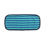 Kids and Newborn Babies 100% Organic Cotton Sea Life Printed Burp Cloths - Blue and White - Pack of 3 - Image 3