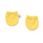 Unisex 100% Organic Cotton Sea Life Stripe Printed Gift set for Newborn Baby - Pack of 4 - Yellow - Image 5