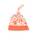 Unisex 100% Organic Cotton Sea Life Printed Gift set for Newborn Baby - Pack of 4 - Orange - Image 4
