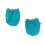 Unisex 100% Organic Cotton Seahorse Printed Gift set for Newborn Baby - Pack of 4 - Aqua Blue - Image 5