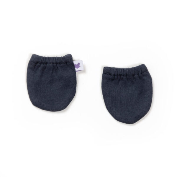 Unisex 100% Organic Cotton Sea Life printed Gift set for Newborn Baby - Pack of 4 - Navy and White - Image 5