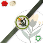 100% Organic Cotton Floral Embroidered Raksha Bandhan Bracelet for Baby and Kids