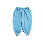 Boys Organic Cotton Printed Kurta & Dhoti Set - Light Blue - Image 4