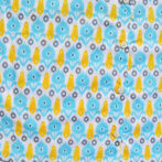Boys Organic Cotton Printed Kurta & Dhoti Set - Light Blue - Image 5