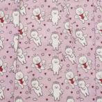Girls 100% Organic Cotton Angels Printed Balloon Frock - Image 5