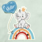 Boys Elephant & Turtle Printed T-Shirt Combo - Image 7