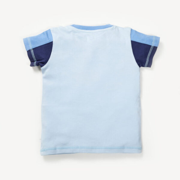 Boys Air Fun Graphic Printed Organic Cotton T-Shirt - Image 2