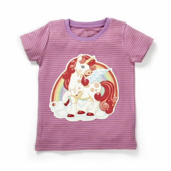 Girls Unicorn & Deer Printed T-Shirt Combo - Image 5