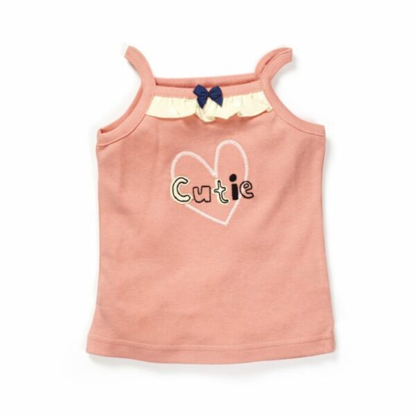Girls 100% Organic Cotton Camisole & Skirt - Image 2
