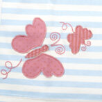 Girls Butterfly & Floral Embroidered Organic Cotton Top - Image 4