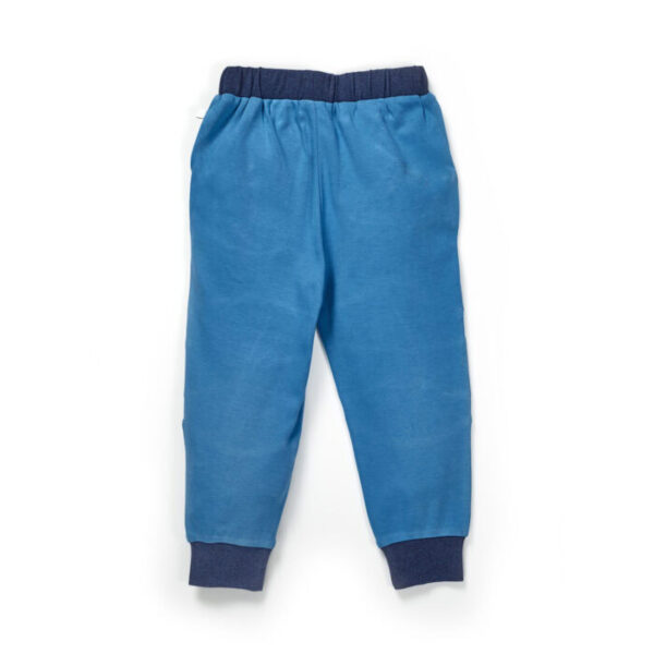 Boys Racing Tiger Embroidered 100% Organic Long Pant - Image 2