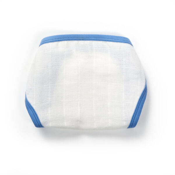 Unisex 100% Organic Cotton Blue Star Printed Jhabla - Image 3