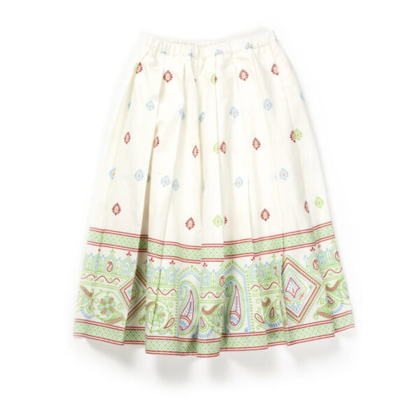 Girls Festive Printed Skirt, Blouse & Shaded Dupatta - Image 8