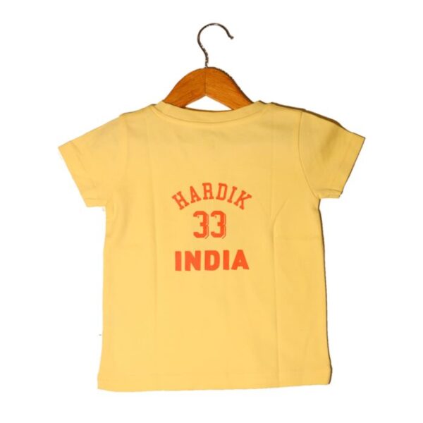 Kids Unisex Hardik 33 Cricket Worldcup Printed T-Shirt - Image 2