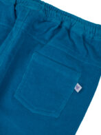 Pranava Unisex Organic Cotton Corduroy Full Length Solid Pant  - Tobermerry Teal - Image 7