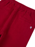 Pranava Unisex Organic Cotton Corduroy Full Length Solid Pant - Tango Red - Image 7